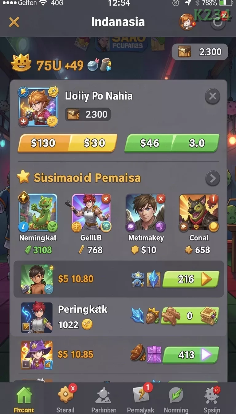 Screenshot Treasures Of Cleopatra nomor 1